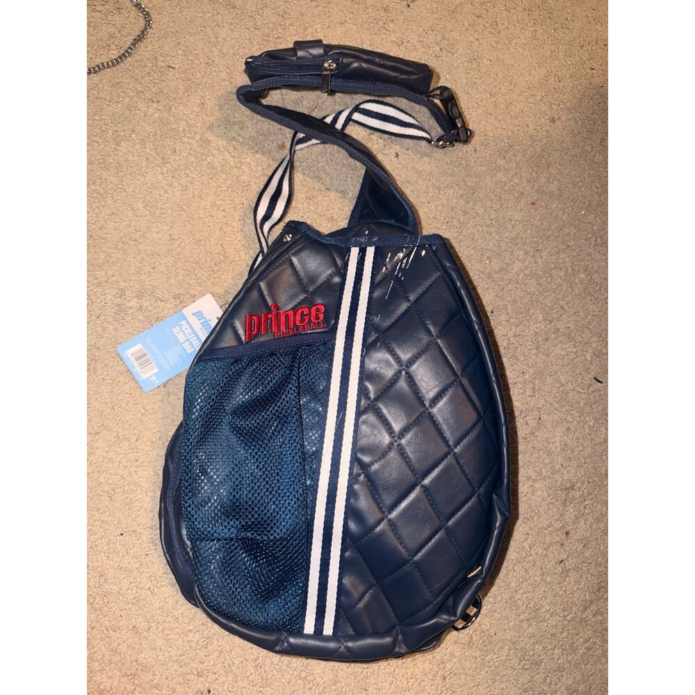Sports Youth Adults Pickleball Bag Blue Prince Sling Navy read